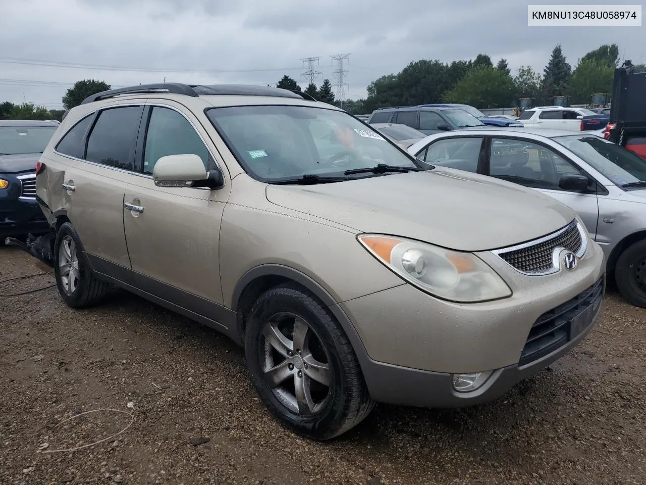 KM8NU13C48U058974 2008 Hyundai Veracruz Gls