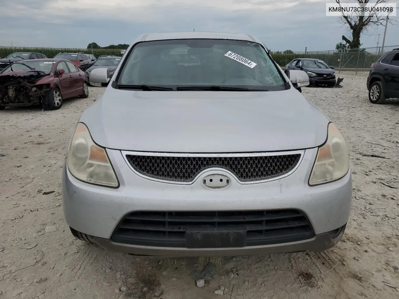 2008 Hyundai Veracruz Gls VIN: KM8NU73C38U041098 Lot: 67208064