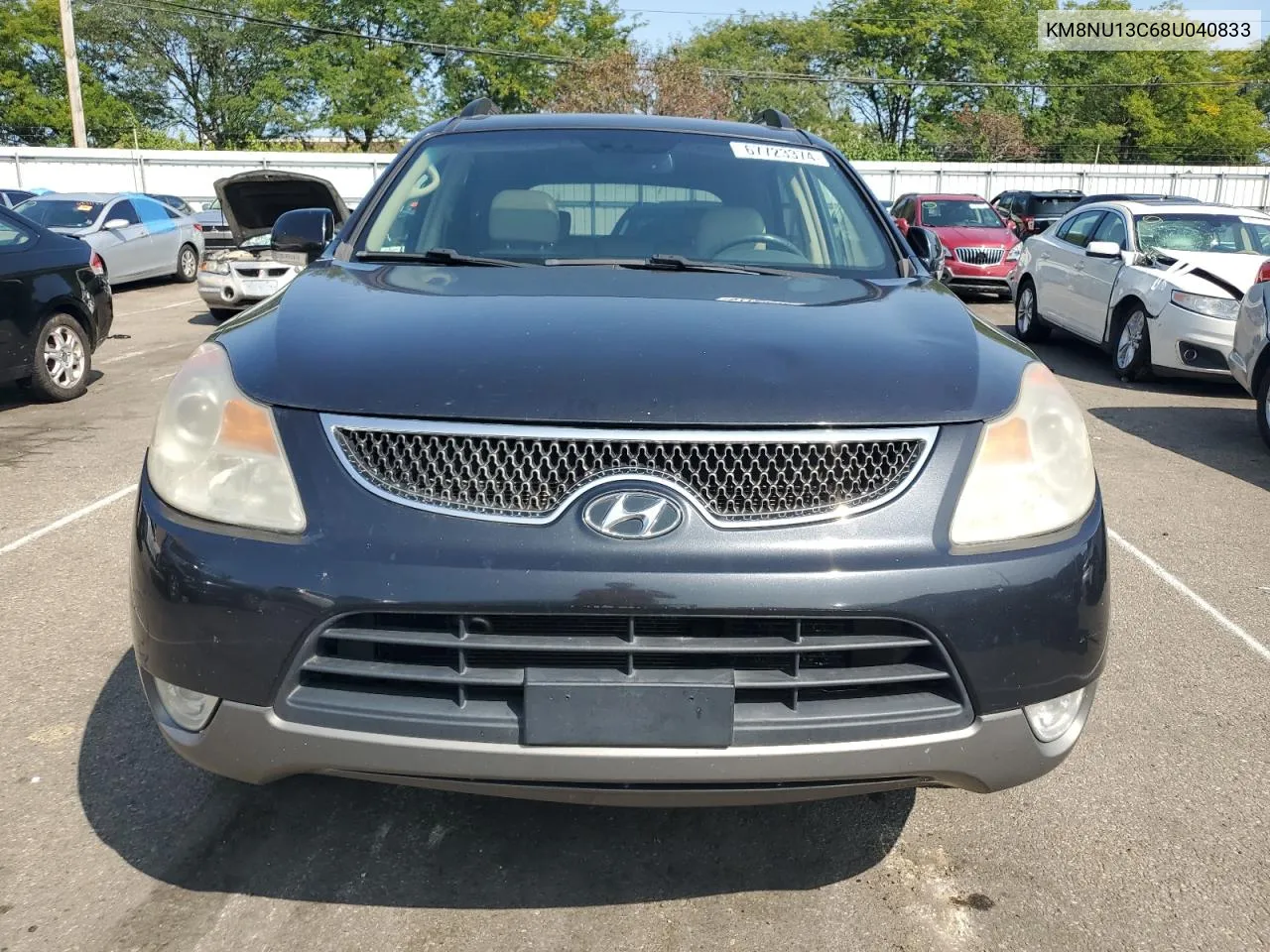 2008 Hyundai Veracruz Gls VIN: KM8NU13C68U040833 Lot: 67723374