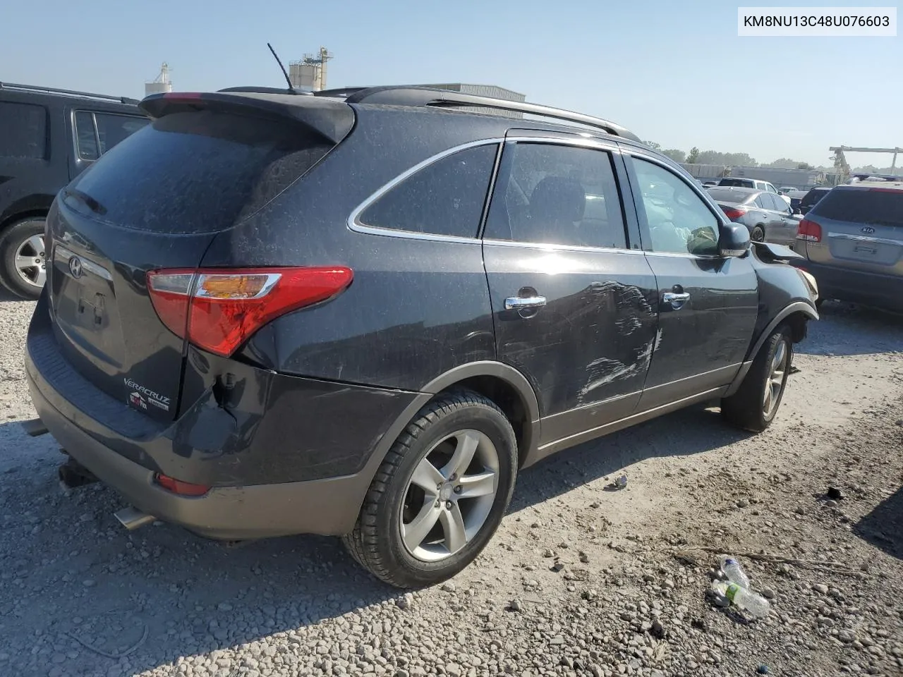 2008 Hyundai Veracruz Gls VIN: KM8NU13C48U076603 Lot: 68361504