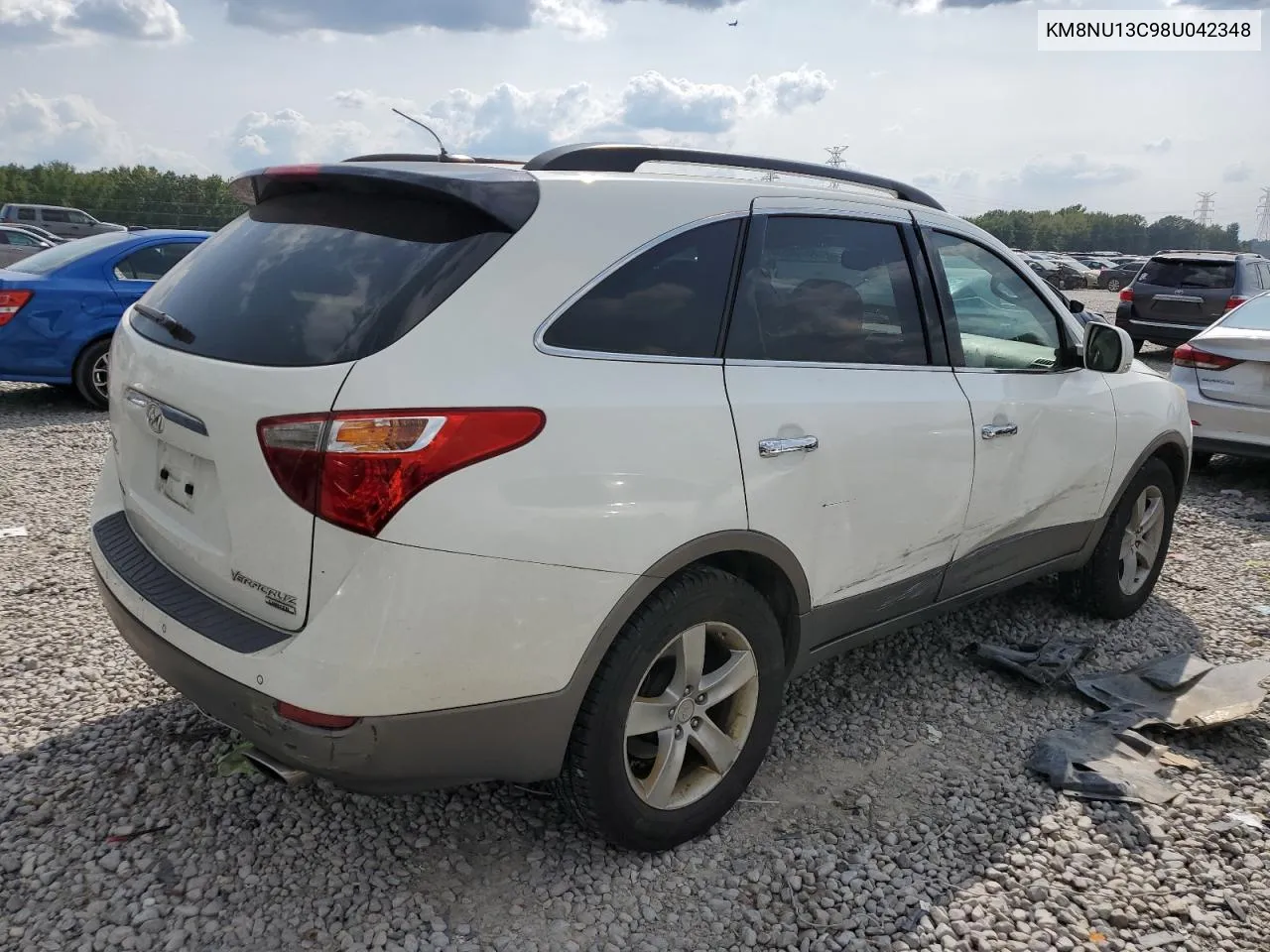 2008 Hyundai Veracruz Gls VIN: KM8NU13C98U042348 Lot: 69738634