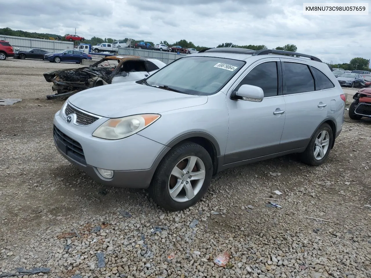 2008 Hyundai Veracruz Gls VIN: KM8NU73C98U057659 Lot: 69879064