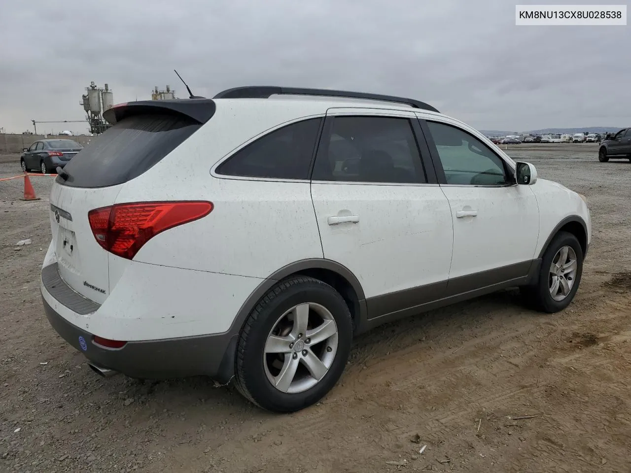 2008 Hyundai Veracruz Gls VIN: KM8NU13CX8U028538 Lot: 72039384