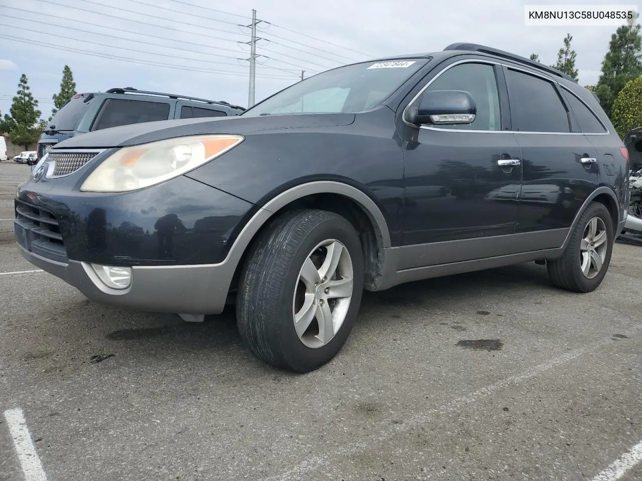 2008 Hyundai Veracruz Gls VIN: KM8NU13C58U048535 Lot: 72347844