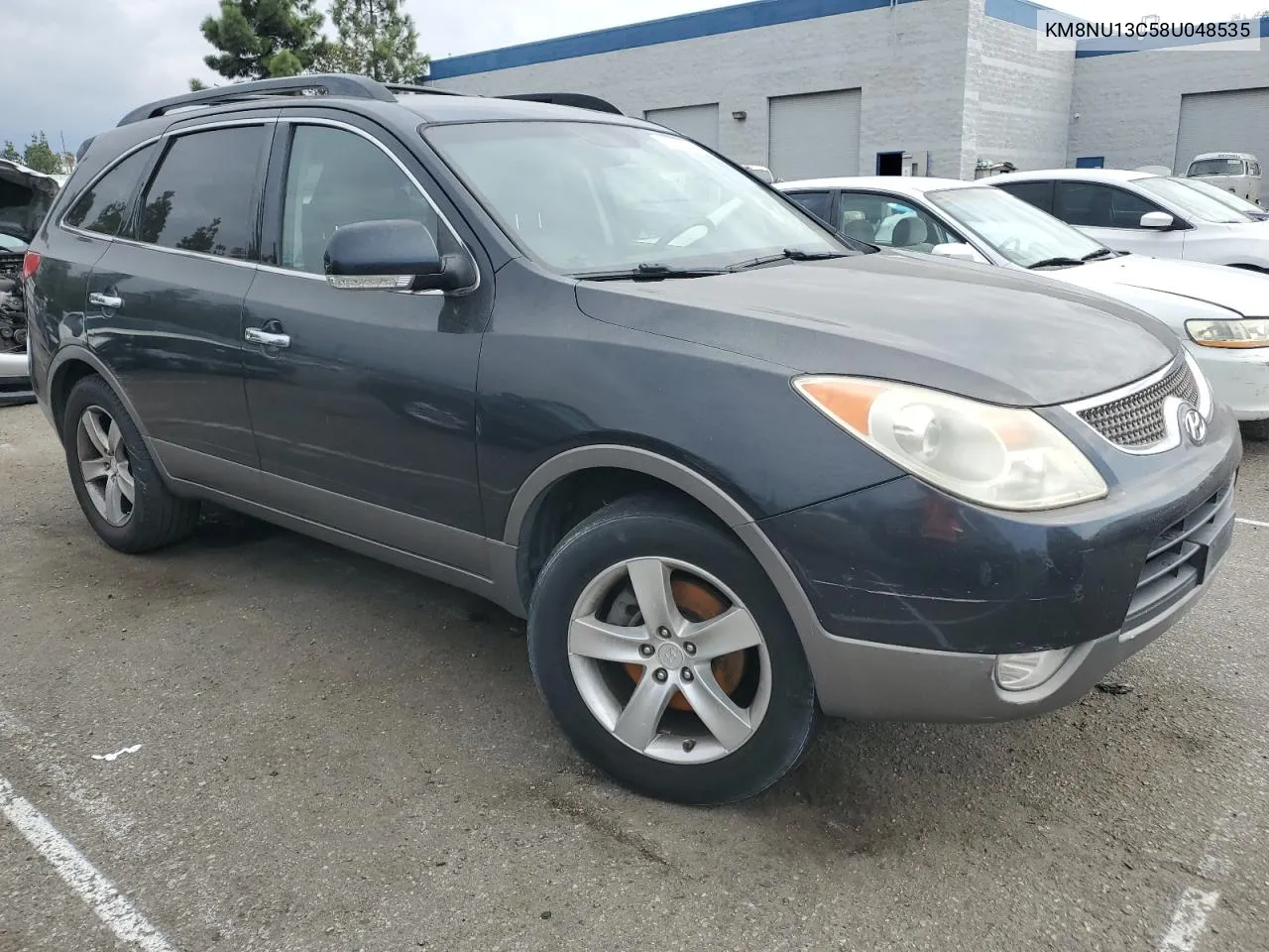 2008 Hyundai Veracruz Gls VIN: KM8NU13C58U048535 Lot: 72347844