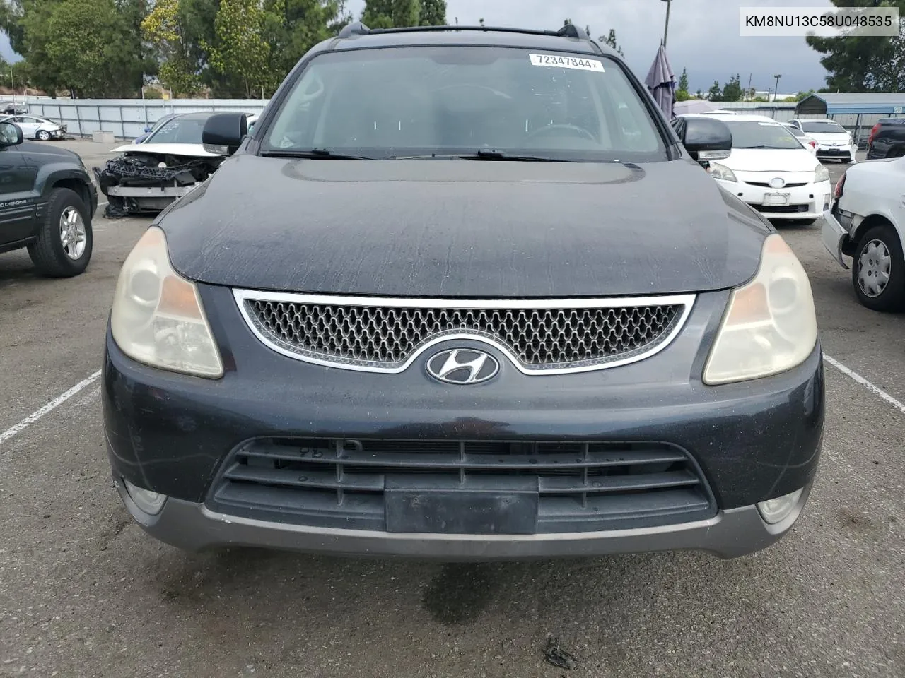 2008 Hyundai Veracruz Gls VIN: KM8NU13C58U048535 Lot: 72347844