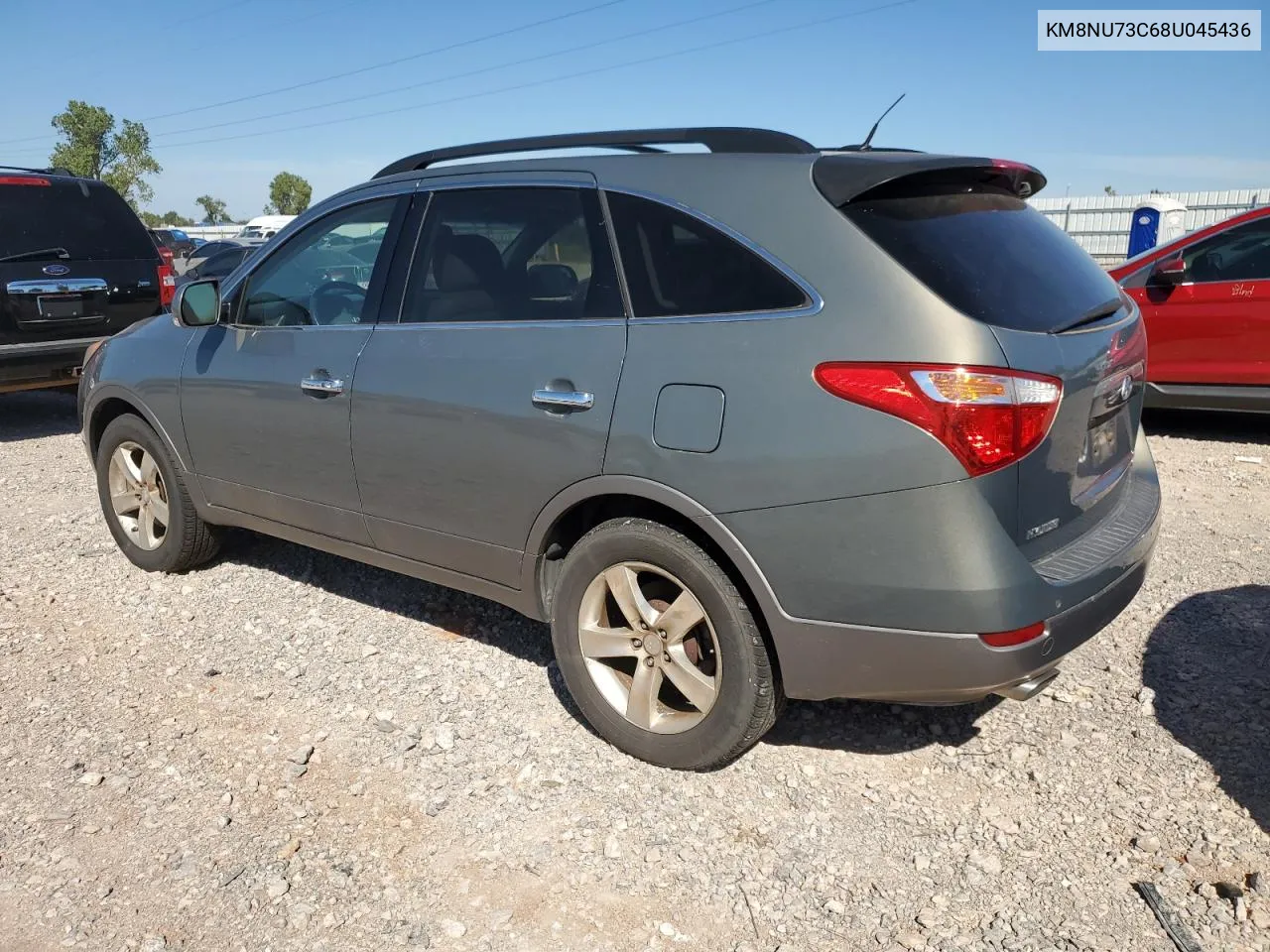 2008 Hyundai Veracruz Gls VIN: KM8NU73C68U045436 Lot: 73412994