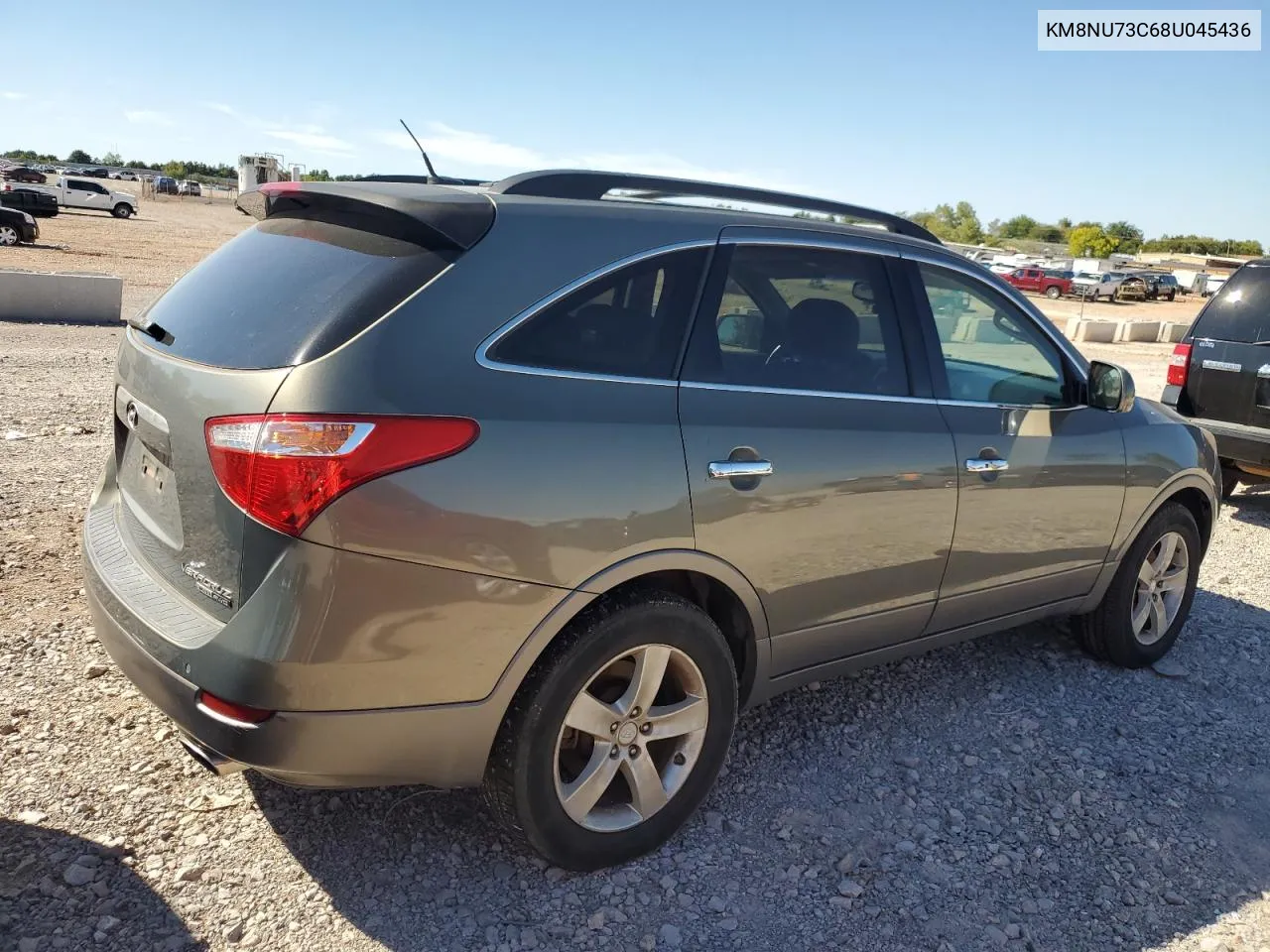 2008 Hyundai Veracruz Gls VIN: KM8NU73C68U045436 Lot: 73412994