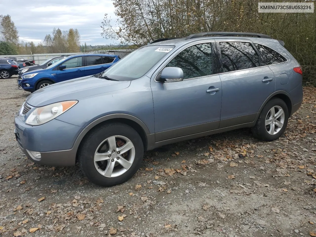 2008 Hyundai Veracruz Gls VIN: KM8NU73C58U053236 Lot: 74283864