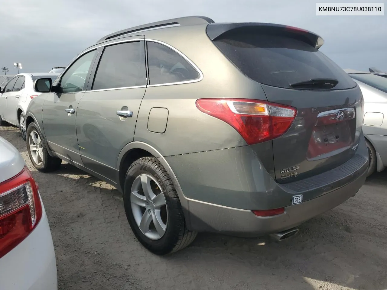 2008 Hyundai Veracruz Gls VIN: KM8NU73C78U038110 Lot: 74551294