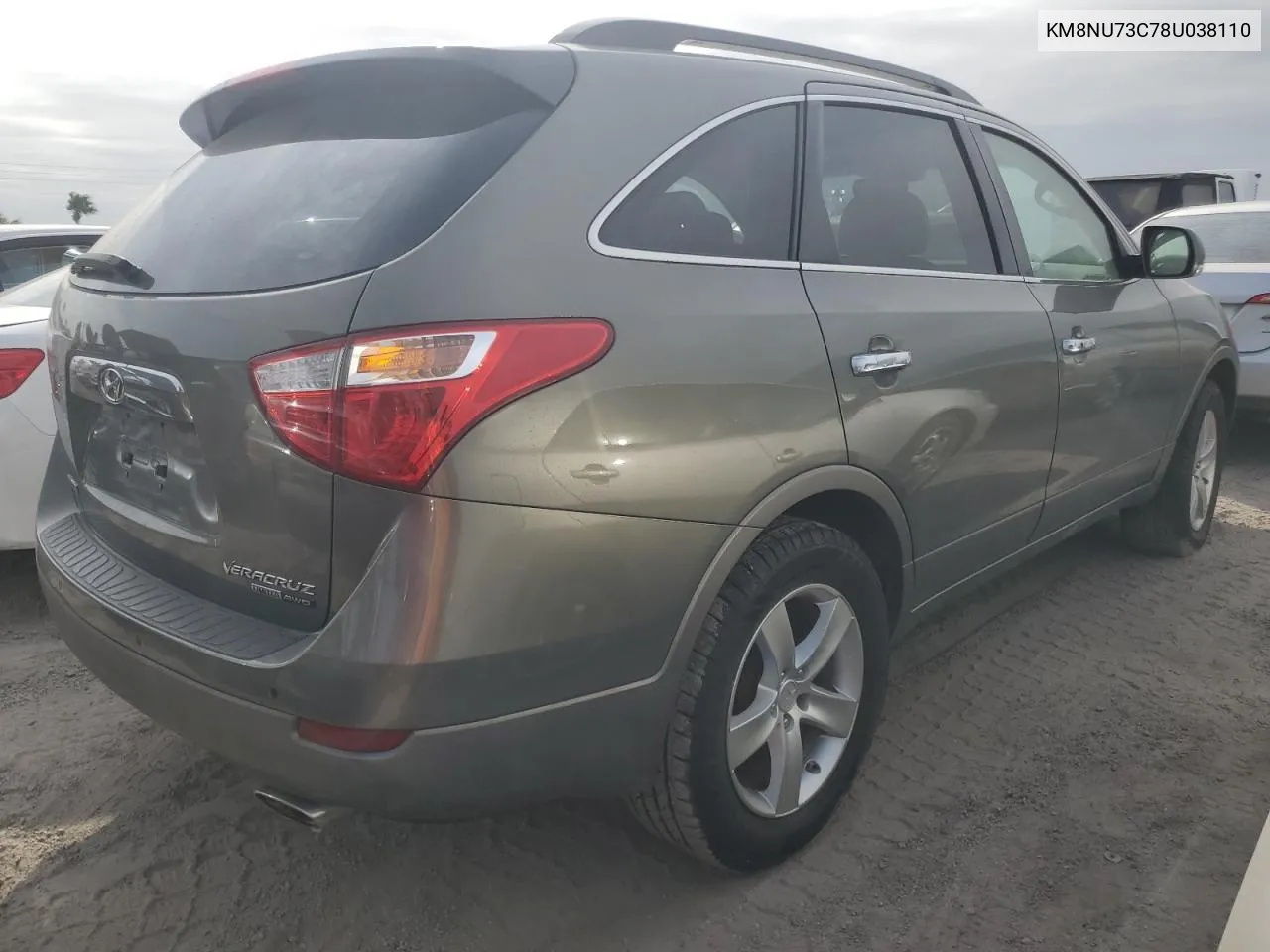 2008 Hyundai Veracruz Gls VIN: KM8NU73C78U038110 Lot: 74551294