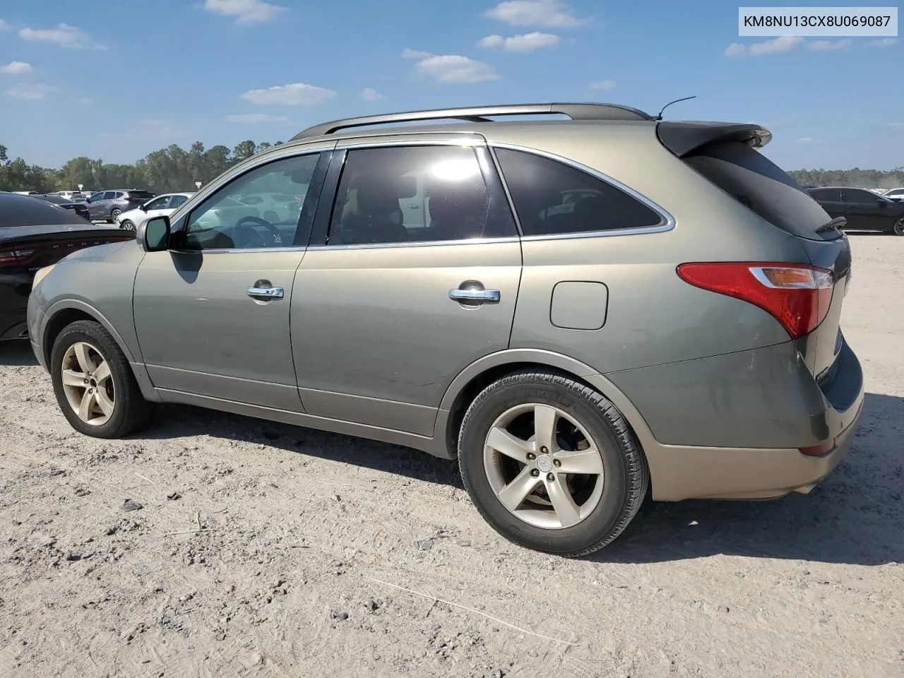 2008 Hyundai Veracruz Gls VIN: KM8NU13CX8U069087 Lot: 76412234