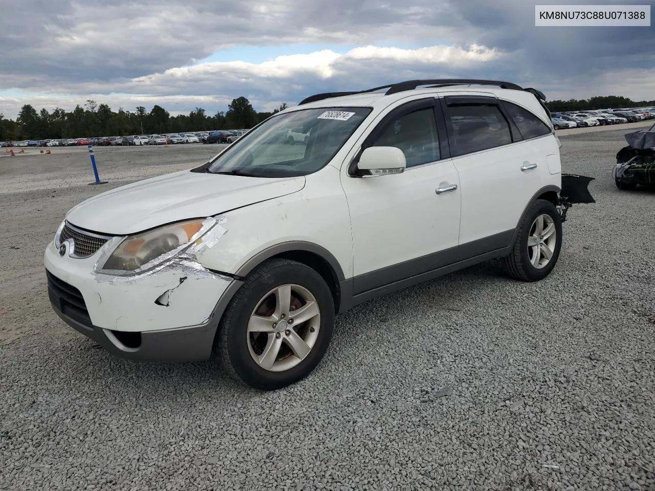 2008 Hyundai Veracruz Gls VIN: KM8NU73C88U071388 Lot: 76528614