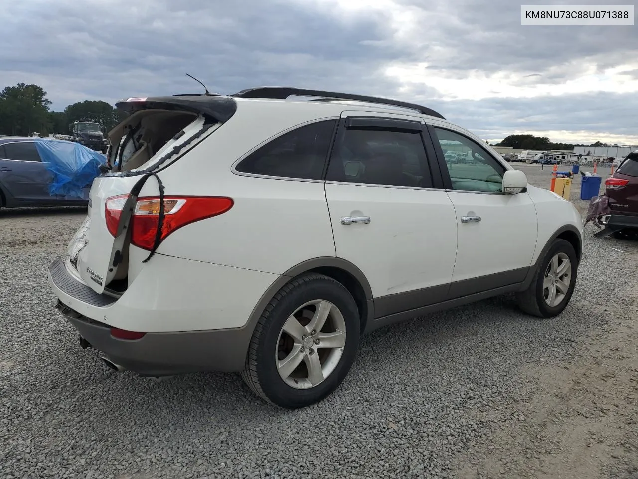 2008 Hyundai Veracruz Gls VIN: KM8NU73C88U071388 Lot: 76528614