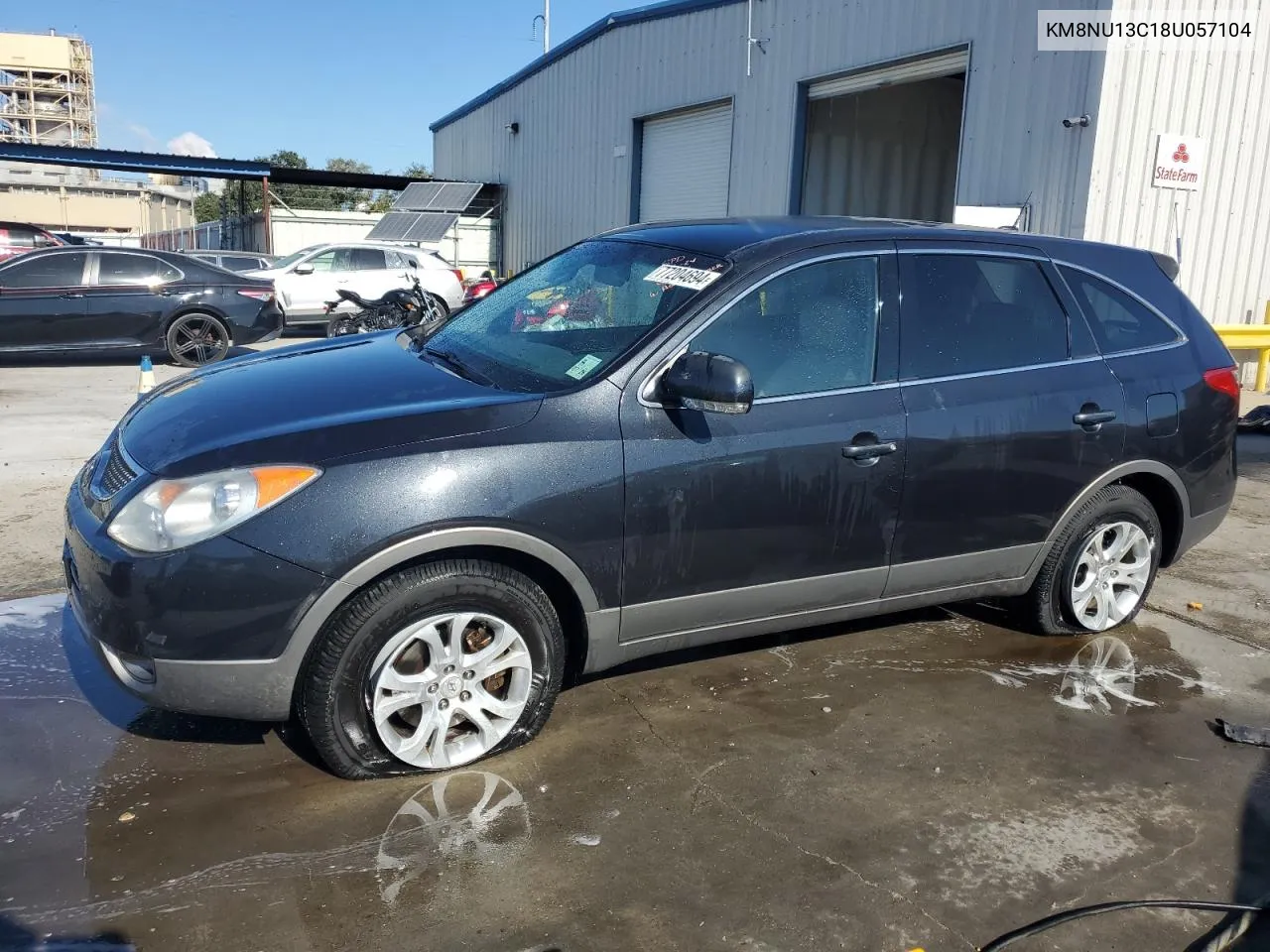 2008 Hyundai Veracruz Gls VIN: KM8NU13C18U057104 Lot: 77204694