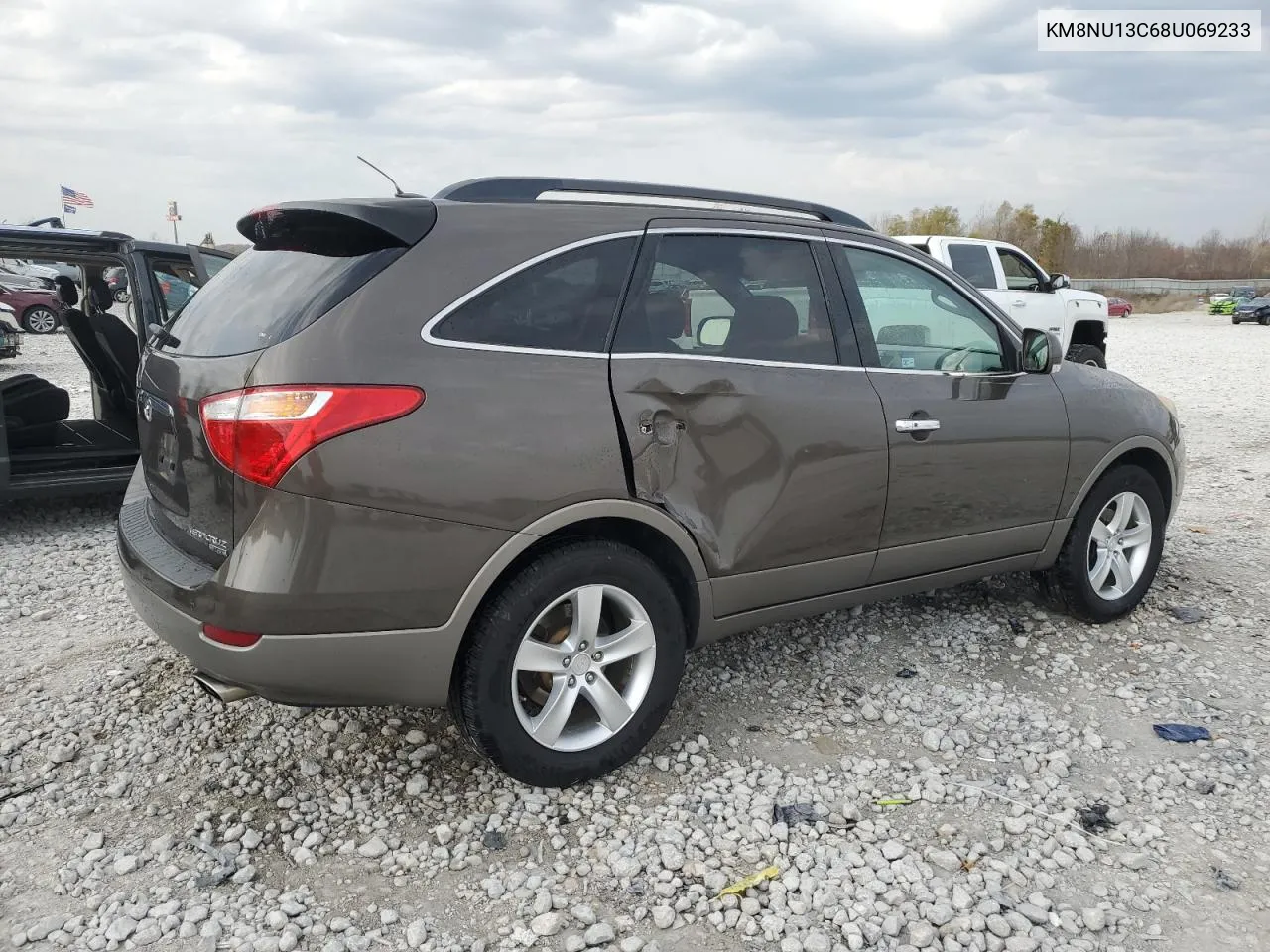 2008 Hyundai Veracruz Gls VIN: KM8NU13C68U069233 Lot: 78411644