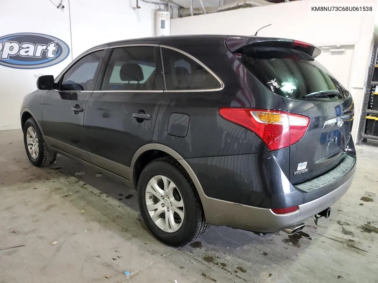 2008 Hyundai Veracruz Gls VIN: KM8NU73C68U061538 Lot: 78661264