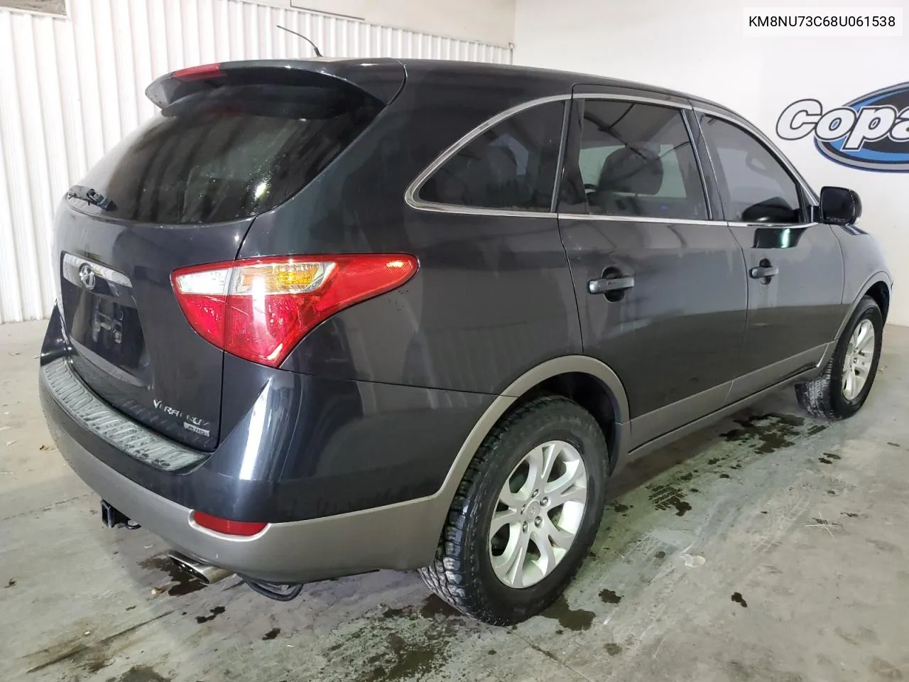 2008 Hyundai Veracruz Gls VIN: KM8NU73C68U061538 Lot: 78661264