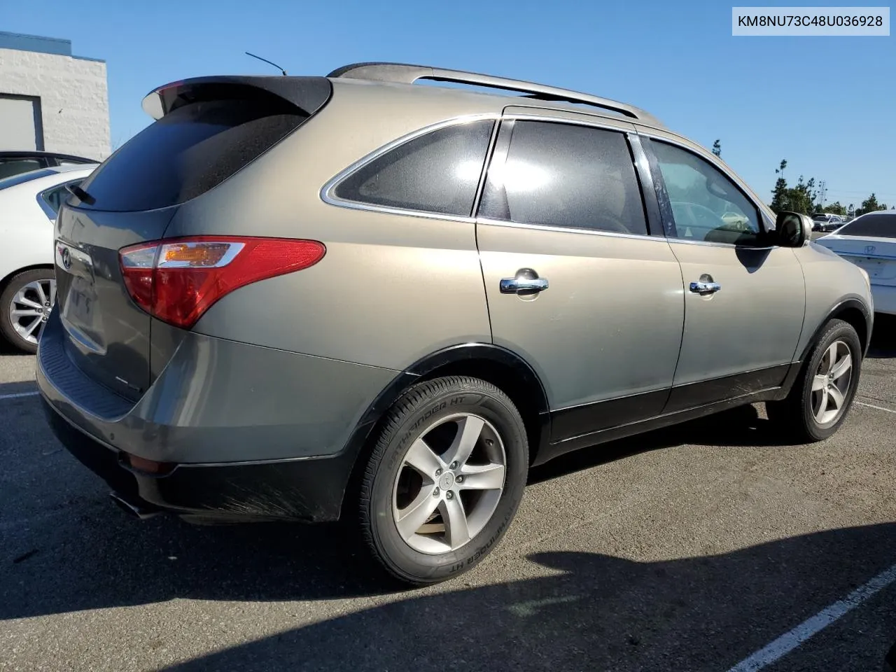 2008 Hyundai Veracruz Gls VIN: KM8NU73C48U036928 Lot: 79356294