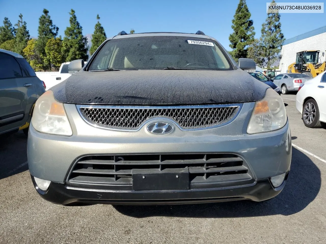 2008 Hyundai Veracruz Gls VIN: KM8NU73C48U036928 Lot: 79356294