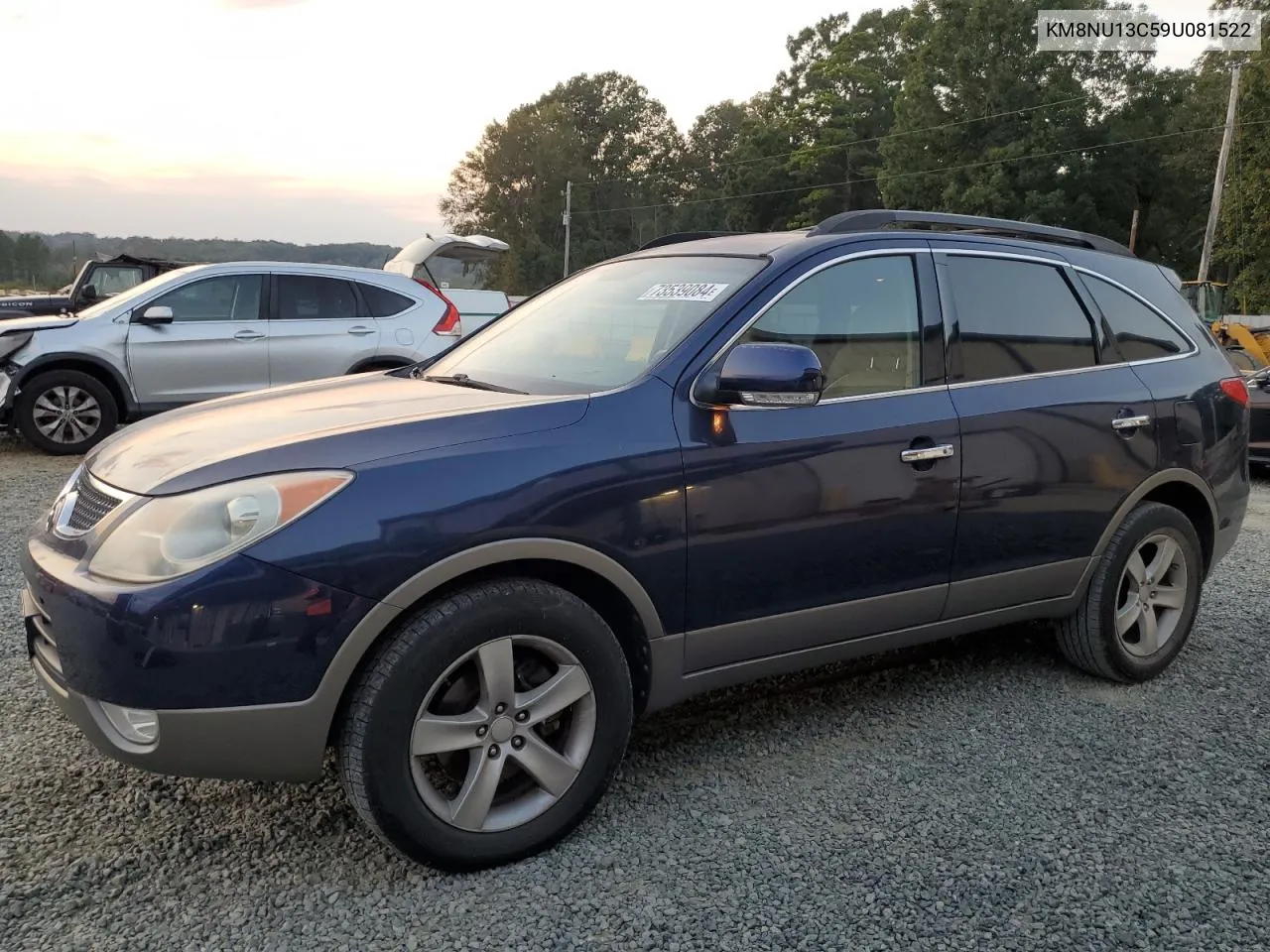 2009 Hyundai Veracruz Gls VIN: KM8NU13C59U081522 Lot: 73539084