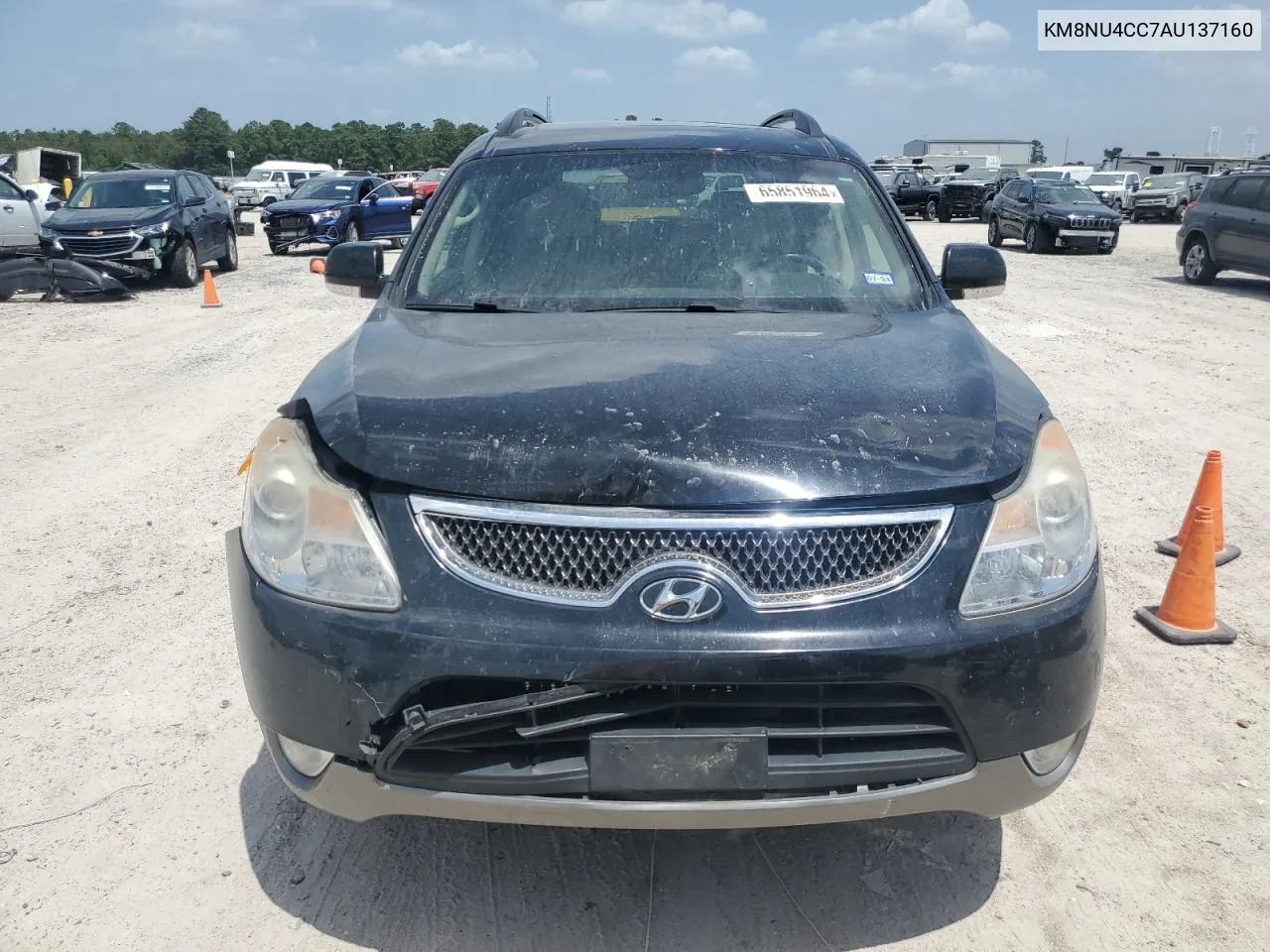 2010 Hyundai Veracruz Gls VIN: KM8NU4CC7AU137160 Lot: 65851964