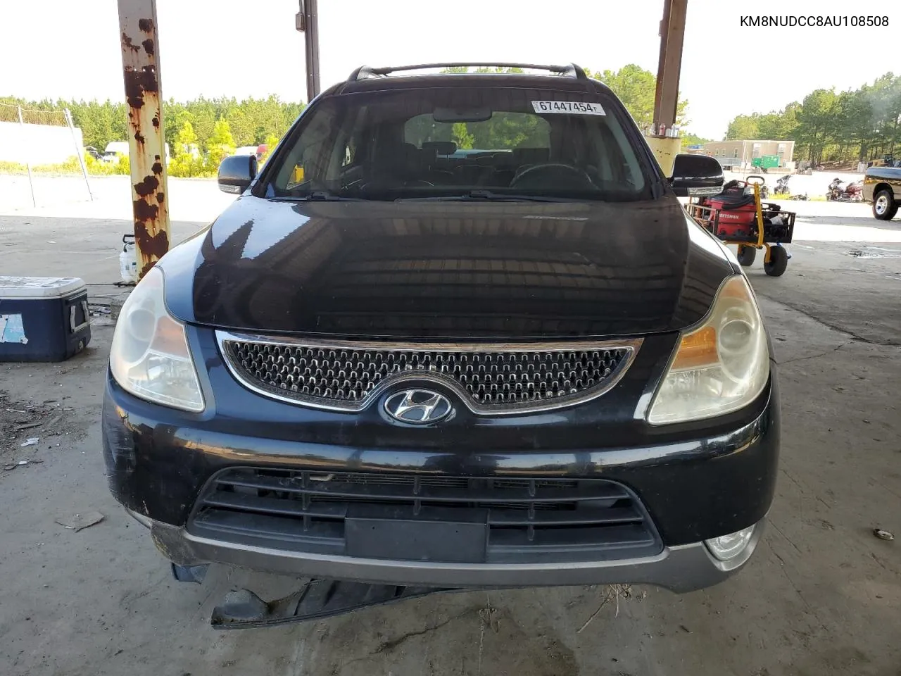 2010 Hyundai Veracruz Gls VIN: KM8NUDCC8AU108508 Lot: 67447454