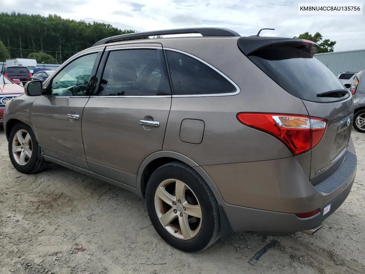 2010 Hyundai Veracruz Gls VIN: KM8NU4CC8AU135756 Lot: 69673634