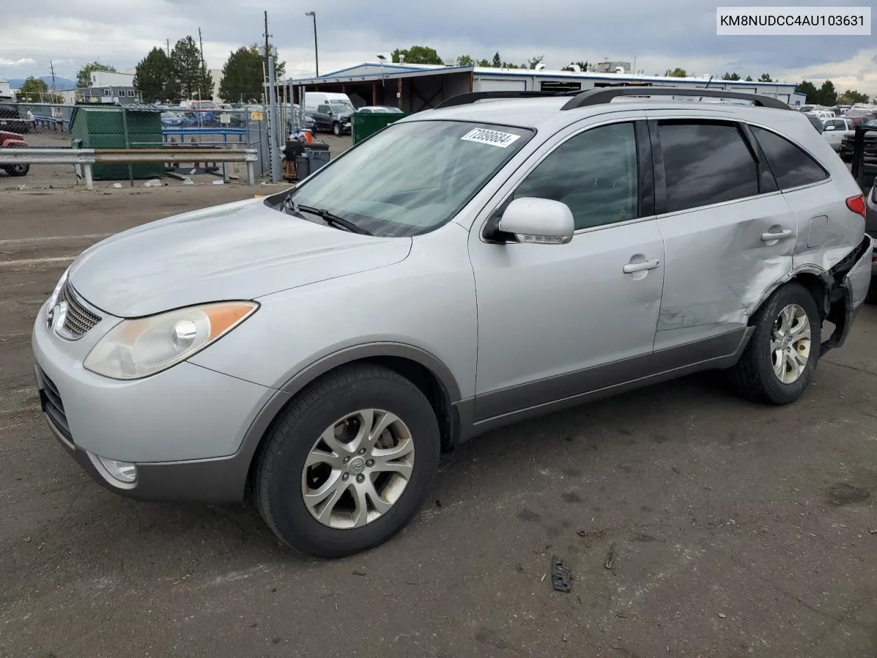 2010 Hyundai Veracruz Gls VIN: KM8NUDCC4AU103631 Lot: 72098684