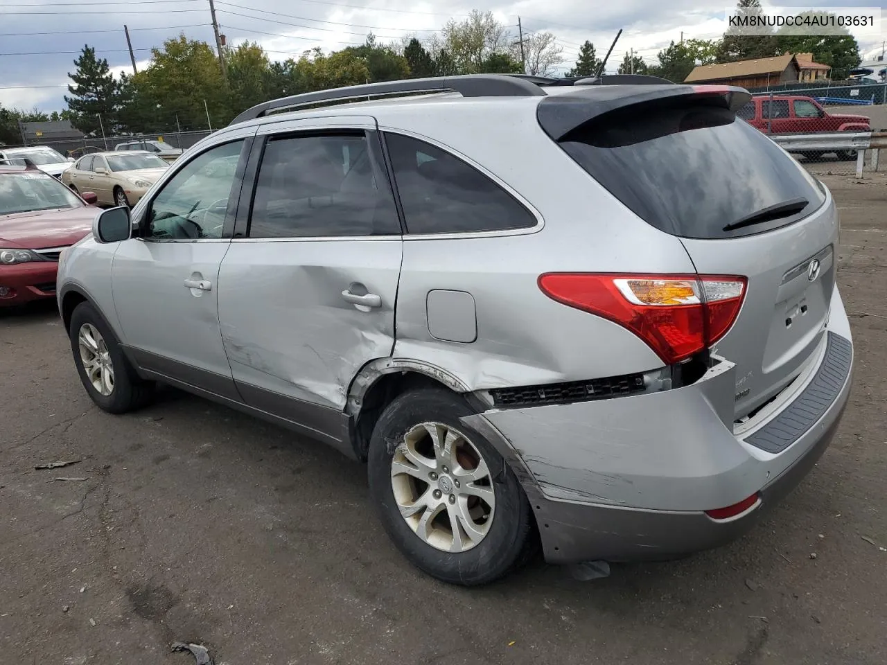 2010 Hyundai Veracruz Gls VIN: KM8NUDCC4AU103631 Lot: 72098684