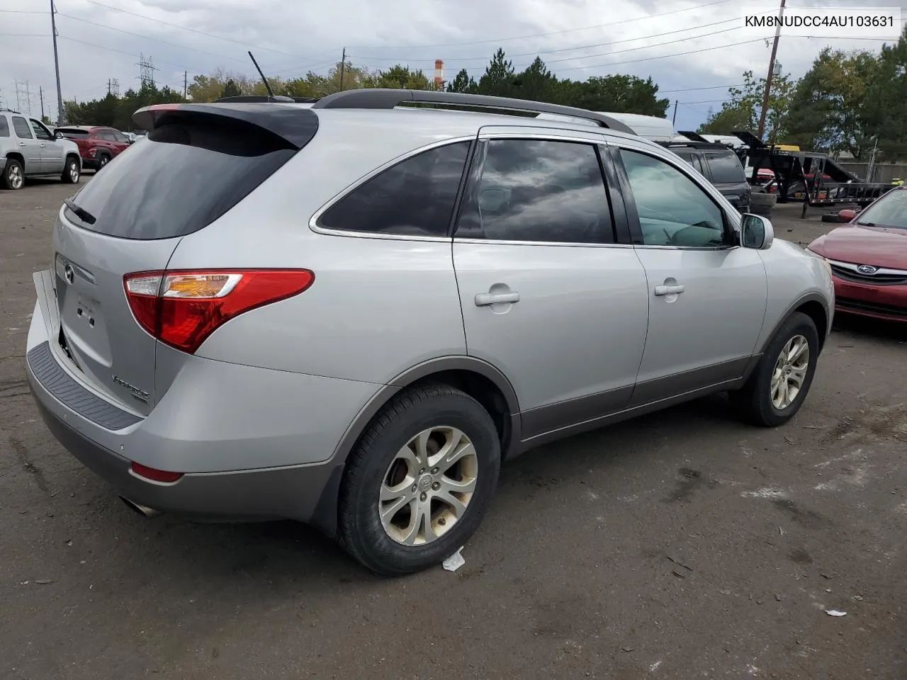 2010 Hyundai Veracruz Gls VIN: KM8NUDCC4AU103631 Lot: 72098684