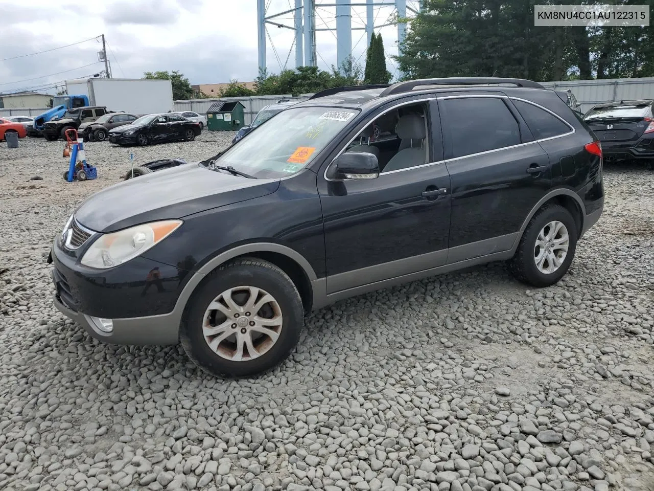 2010 Hyundai Veracruz Gls VIN: KM8NU4CC1AU122315 Lot: 75313244