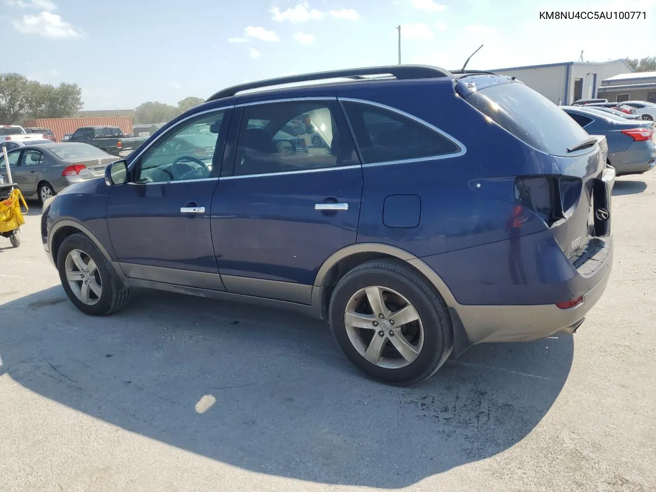 2010 Hyundai Veracruz Gls VIN: KM8NU4CC5AU100771 Lot: 75333314