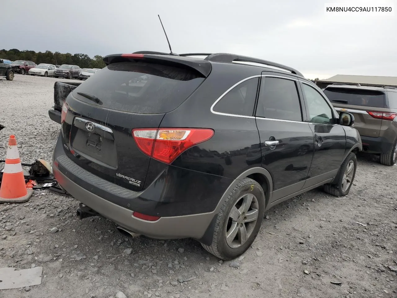 2010 Hyundai Veracruz Gls VIN: KM8NU4CC9AU117850 Lot: 76232644