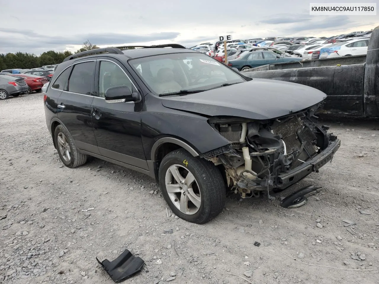 2010 Hyundai Veracruz Gls VIN: KM8NU4CC9AU117850 Lot: 76232644