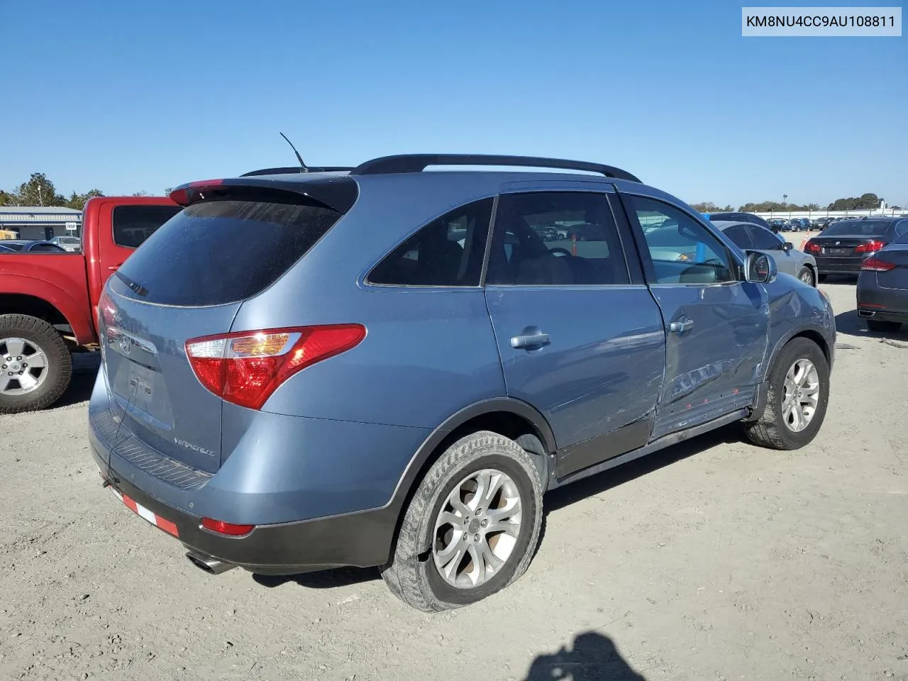 2010 Hyundai Veracruz Gls VIN: KM8NU4CC9AU108811 Lot: 76796914