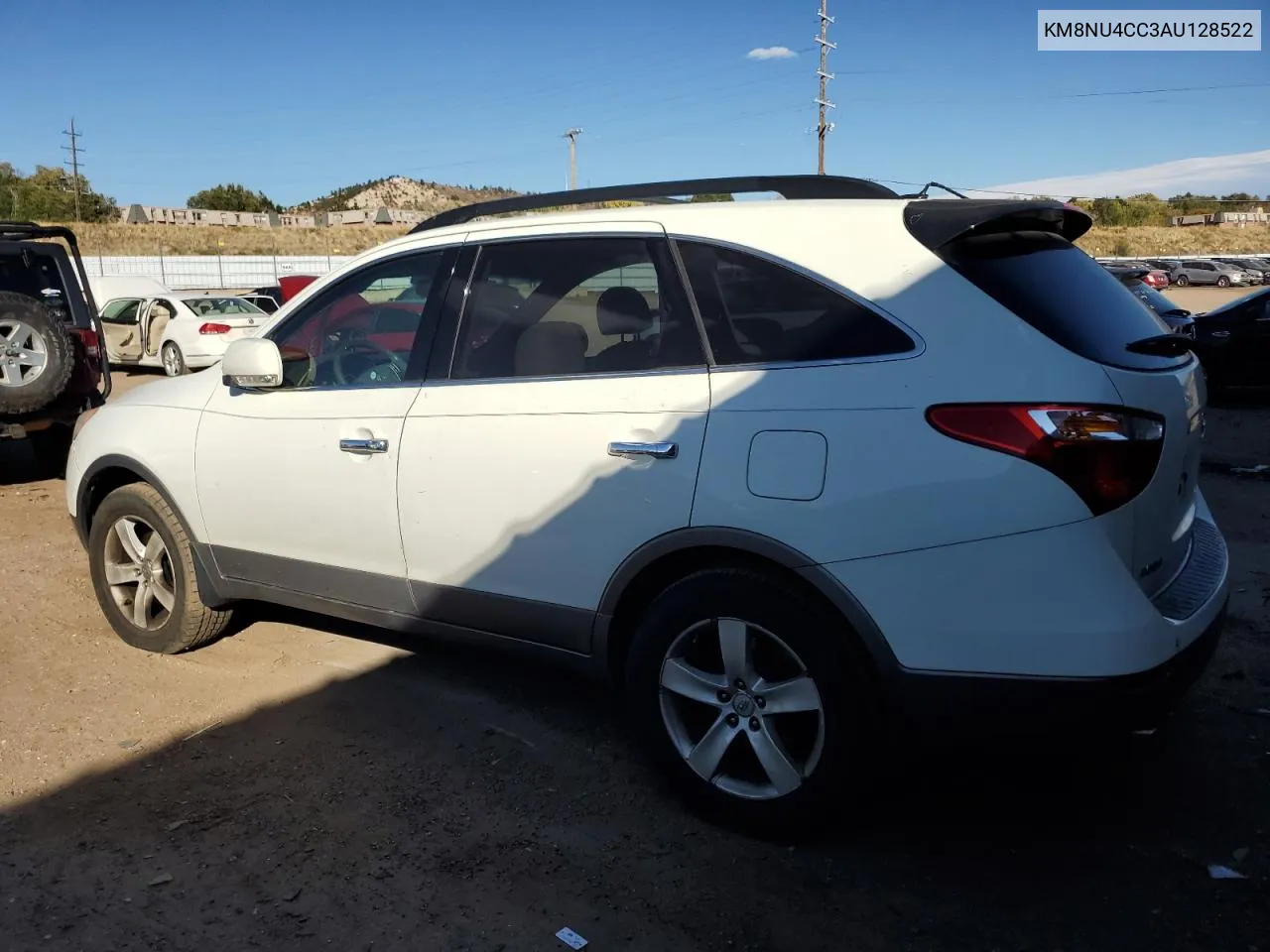 2010 Hyundai Veracruz Gls VIN: KM8NU4CC3AU128522 Lot: 78411554