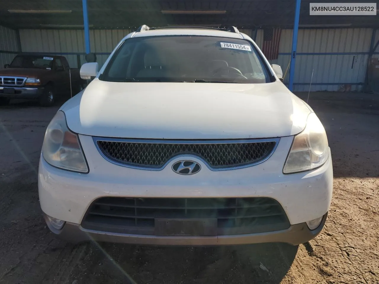 2010 Hyundai Veracruz Gls VIN: KM8NU4CC3AU128522 Lot: 78411554