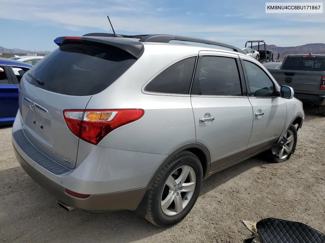 2011 Hyundai Veracruz Gls VIN: KM8NU4CC8BU171867 Lot: 51595814