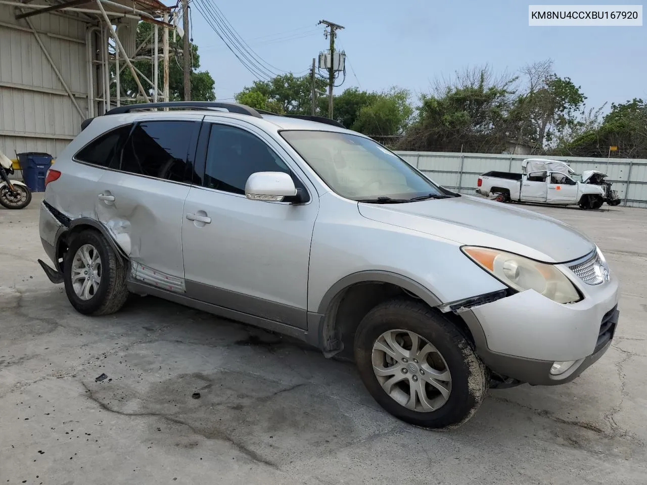 2011 Hyundai Veracruz Gls VIN: KM8NU4CCXBU167920 Lot: 55296534