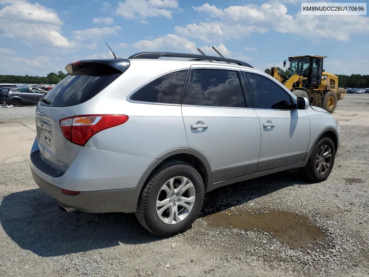 2011 Hyundai Veracruz Gls VIN: KM8NUDCC2BU170696 Lot: 58136224