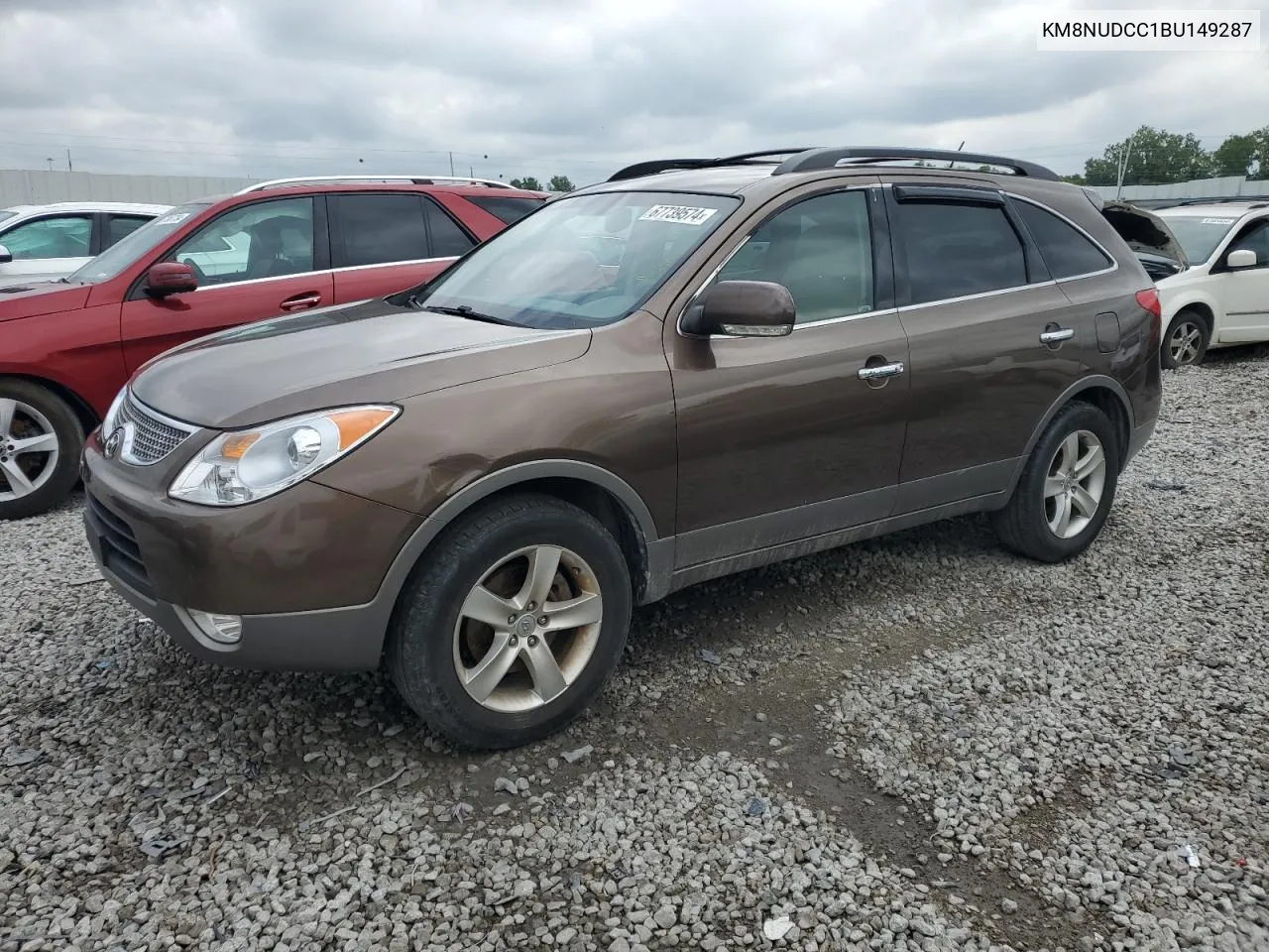 2011 Hyundai Veracruz Gls VIN: KM8NUDCC1BU149287 Lot: 67739574