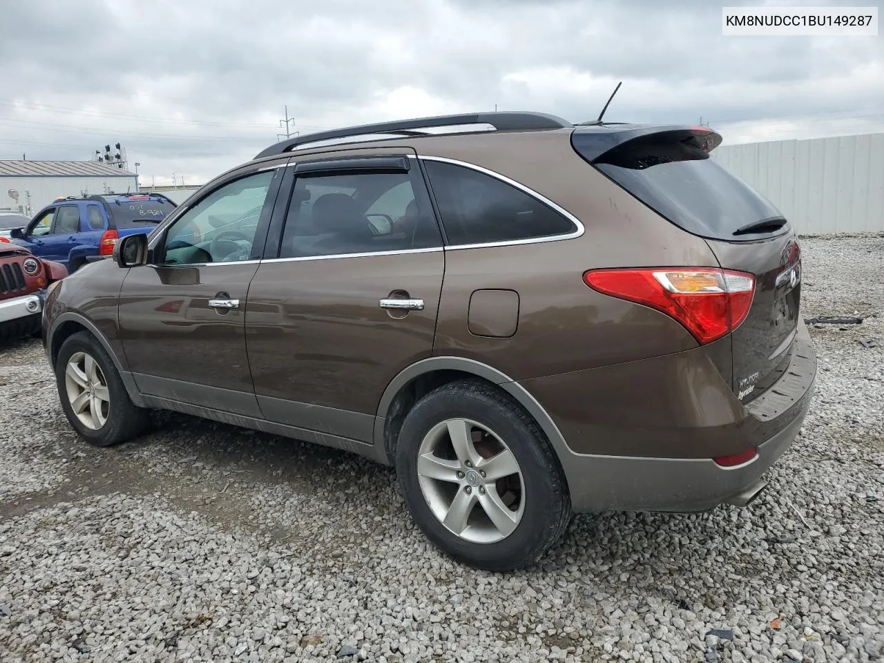 2011 Hyundai Veracruz Gls VIN: KM8NUDCC1BU149287 Lot: 67739574