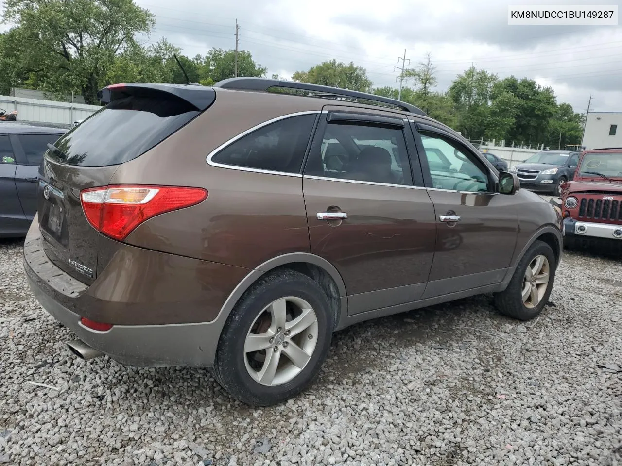 2011 Hyundai Veracruz Gls VIN: KM8NUDCC1BU149287 Lot: 67739574