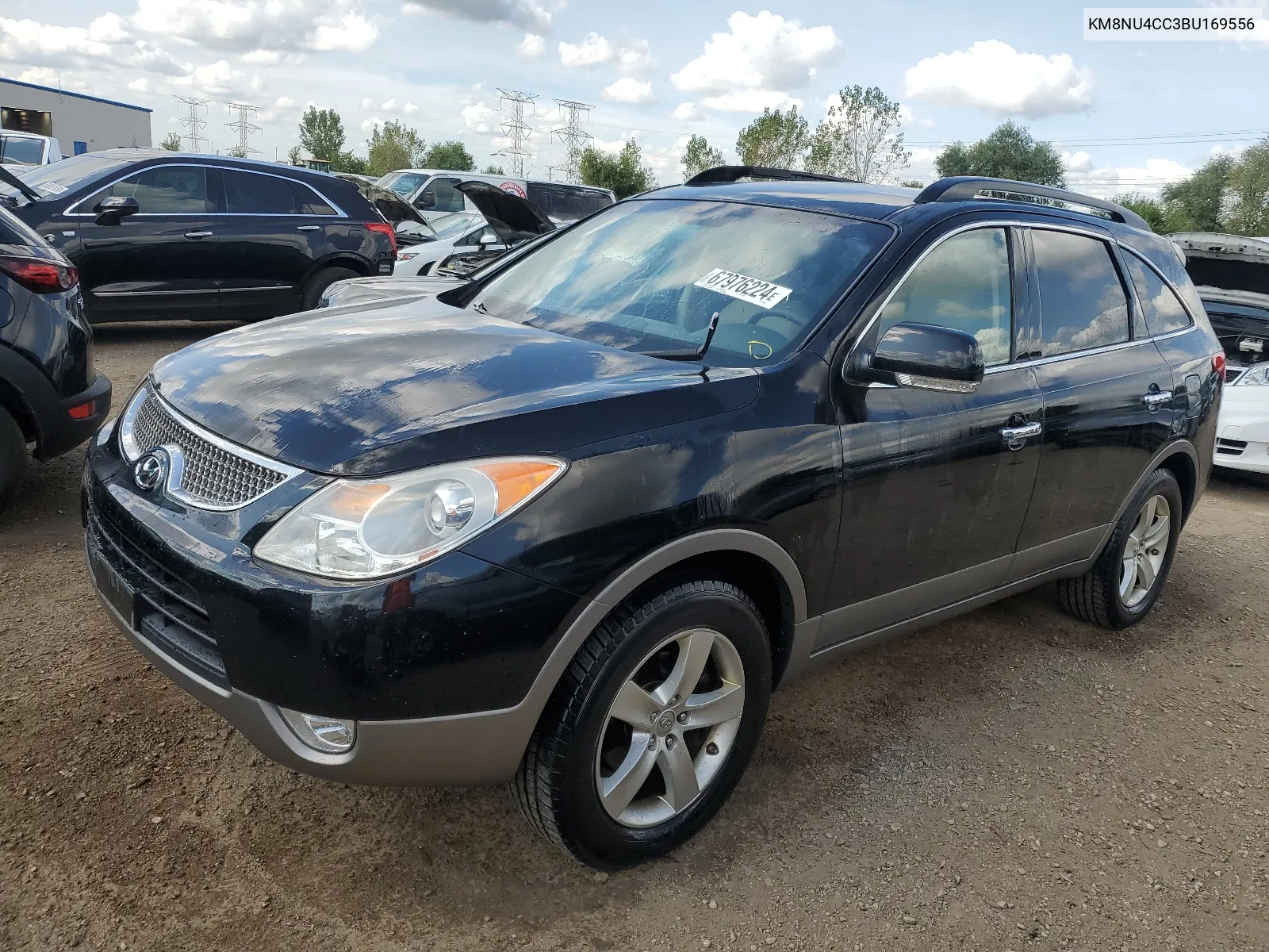 2011 Hyundai Veracruz Gls VIN: KM8NU4CC3BU169556 Lot: 67976224