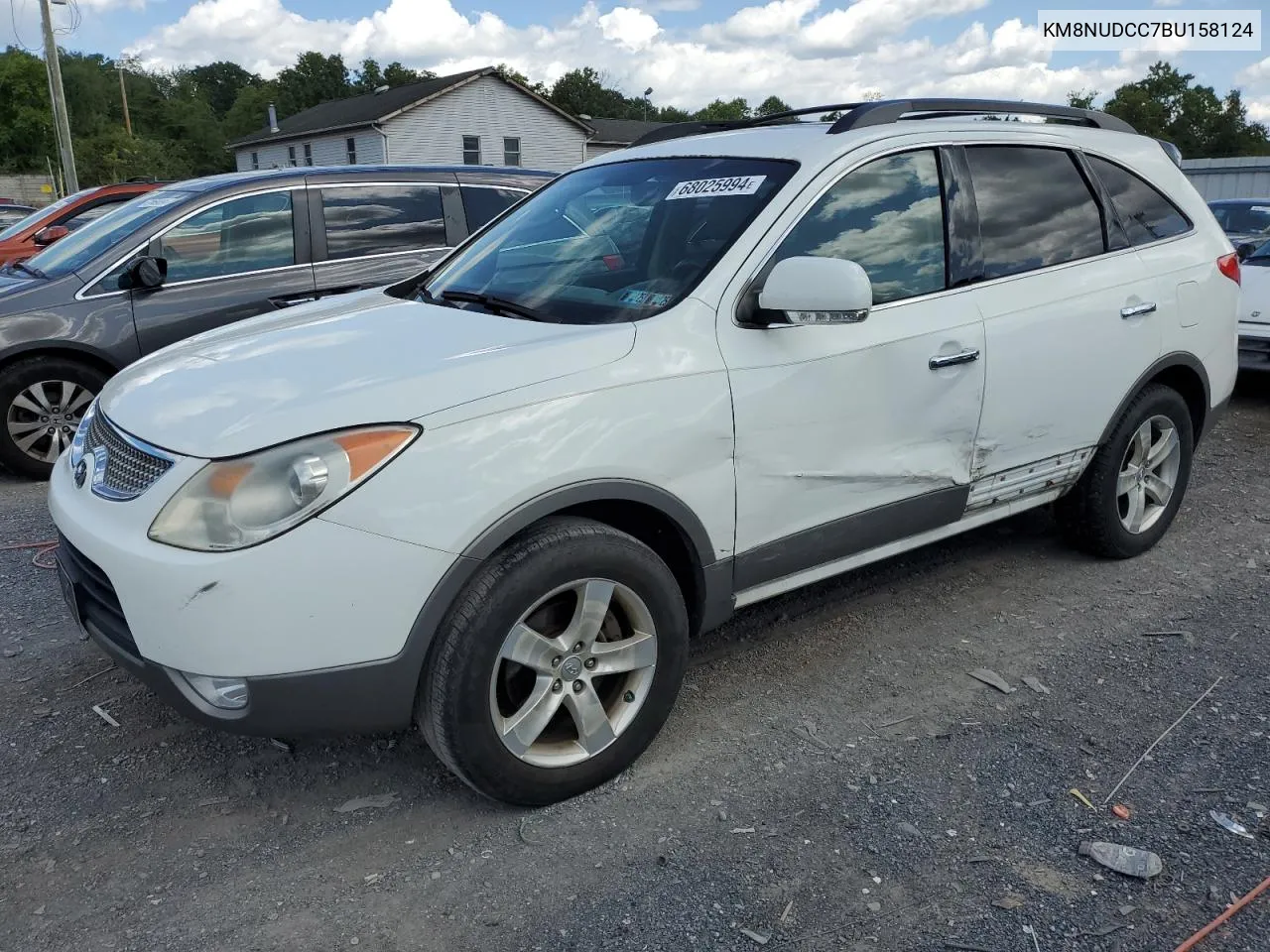 2011 Hyundai Veracruz Gls VIN: KM8NUDCC7BU158124 Lot: 68025994