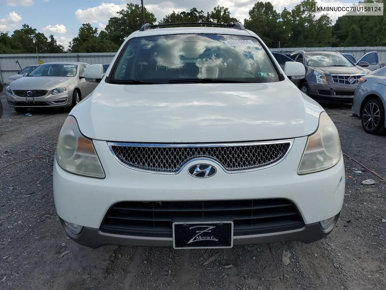 2011 Hyundai Veracruz Gls VIN: KM8NUDCC7BU158124 Lot: 68025994