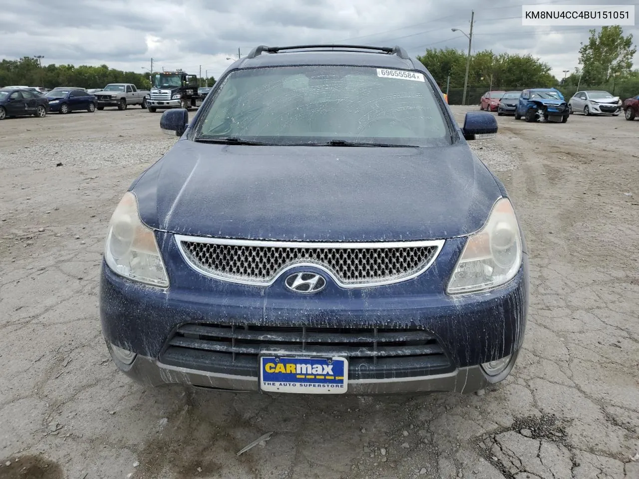 2011 Hyundai Veracruz Gls VIN: KM8NU4CC4BU151051 Lot: 69655584