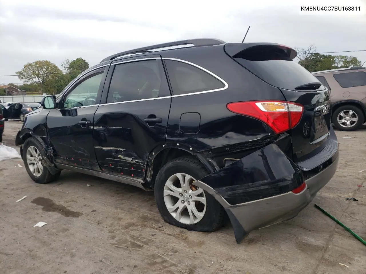 KM8NU4CC7BU163811 2011 Hyundai Veracruz Gls