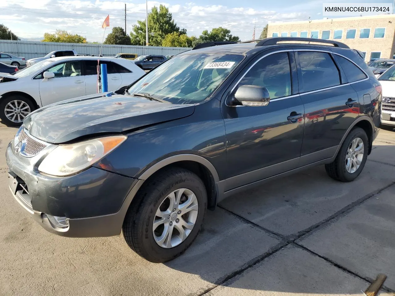 2011 Hyundai Veracruz Gls VIN: KM8NU4CC6BU173424 Lot: 73368434